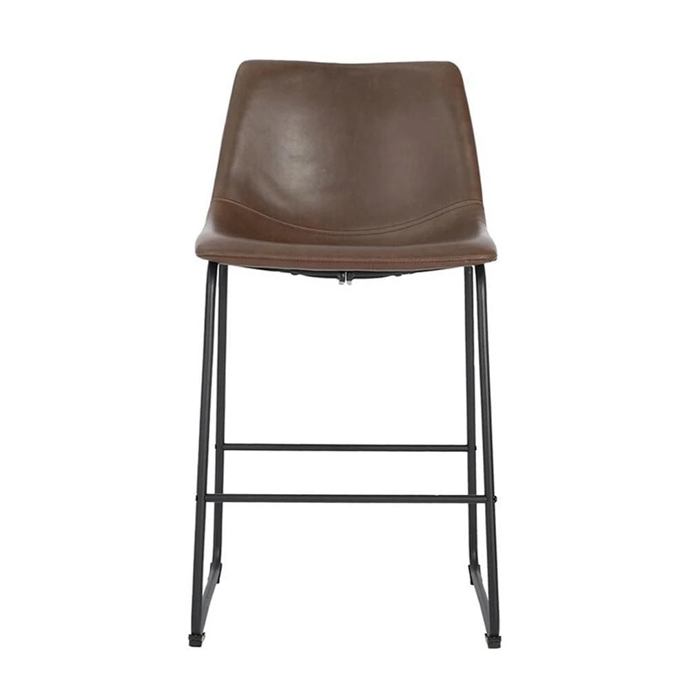 Heavenly Collection Brown Counter Stool