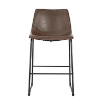 Heavenly Collection Brown Counter Stool