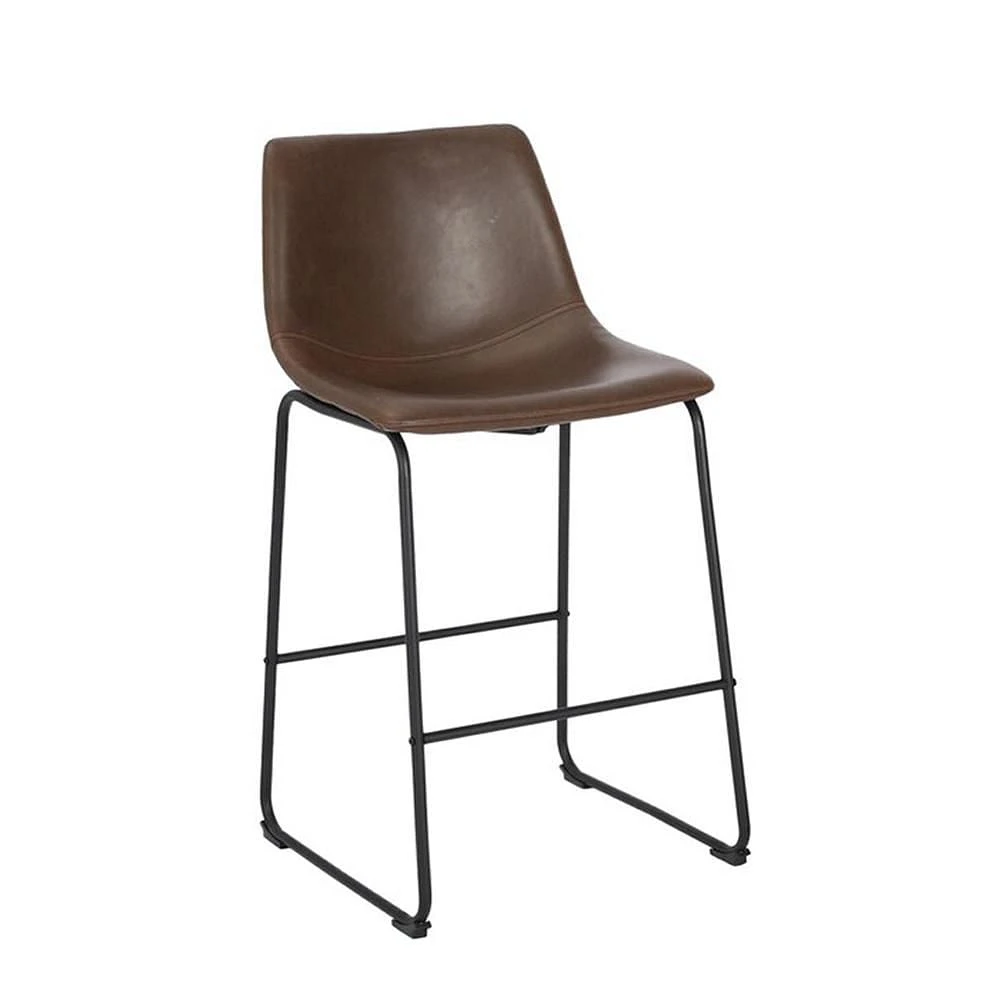 Heavenly Collection Brown Counter Stool