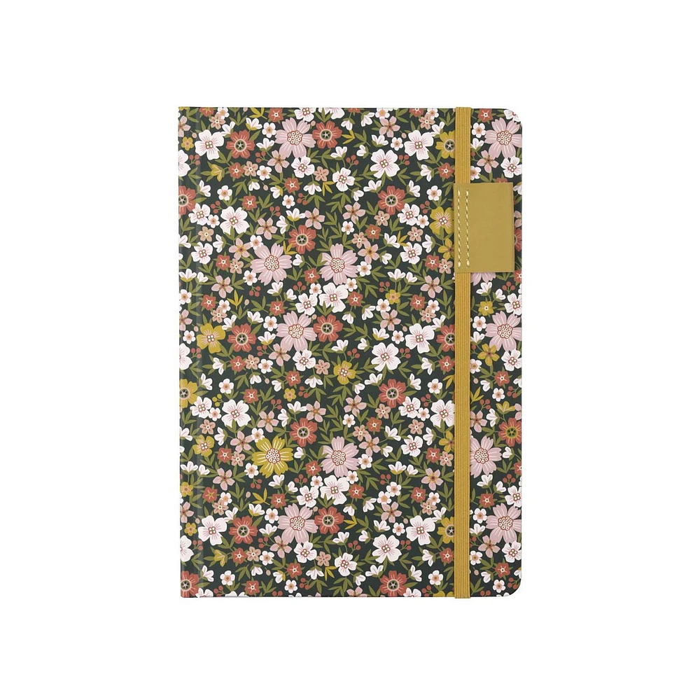 PEN + GEAR PEN LOOP DITSY FLORAL JRNL, 128 lined sheets