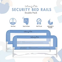 Dream On Me Mesh Security Bed Rails, Double Pack