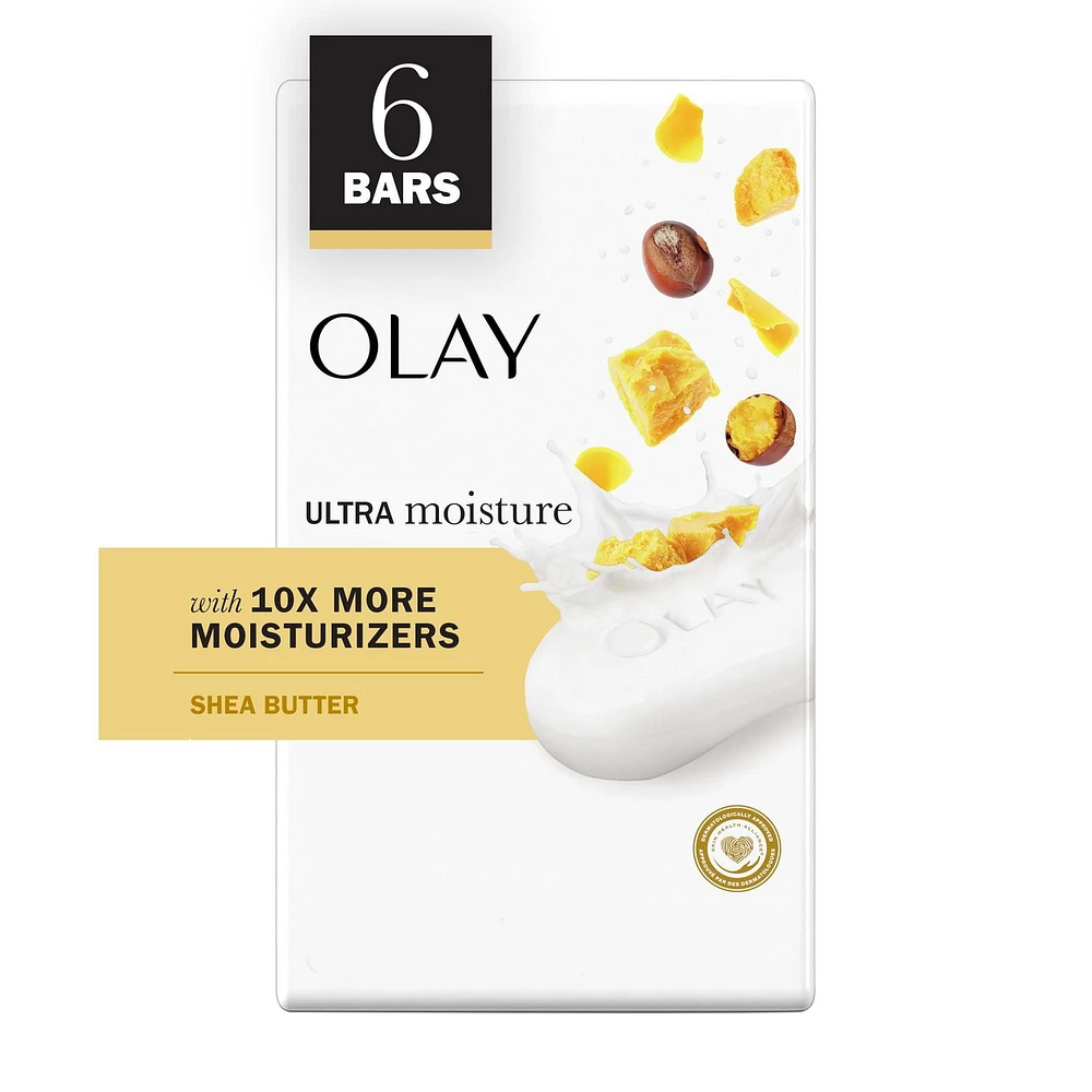 Pain de beauté Hydrate avec beurre de karité Olay, avec complexe de vitamine B3 8x90g