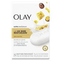 Pain de beauté Hydrate avec beurre de karité Olay, avec complexe de vitamine B3 8x90g