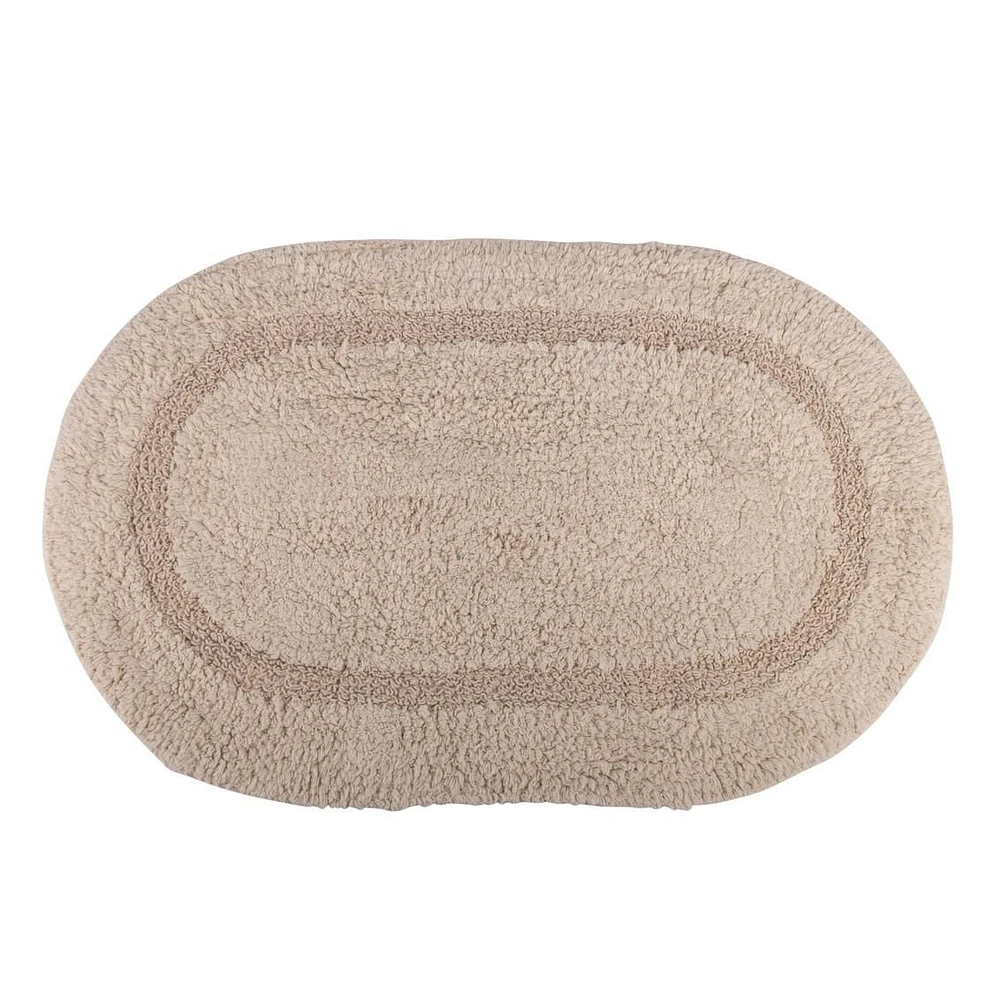 Serene Oval Reversible Bath Rug