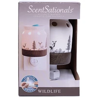 ScentSationals Accent Warmer - Wildlife, 15 Watt Bulb Warmer