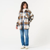 DV PLAID SHACKET