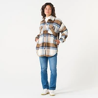 DV PLAID SHACKET