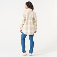 DV PLAID SHACKET