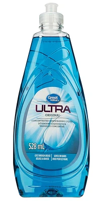 Détergent liquide concentré pour vaisselle Ultra Original de Great Value