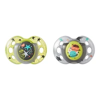 Tommee Tippee Closer to Nature Night Pacifier (Designs Will Vary)