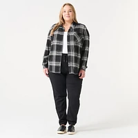 Chemise à Carreaux Boutonnée sur le devant