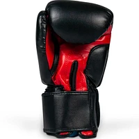 IBF Training Series Boxing Gloves - 12 oz. - Red & Black