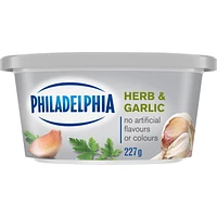 Philadelphia Herb & Garlic Cream Cheese Product, 227g