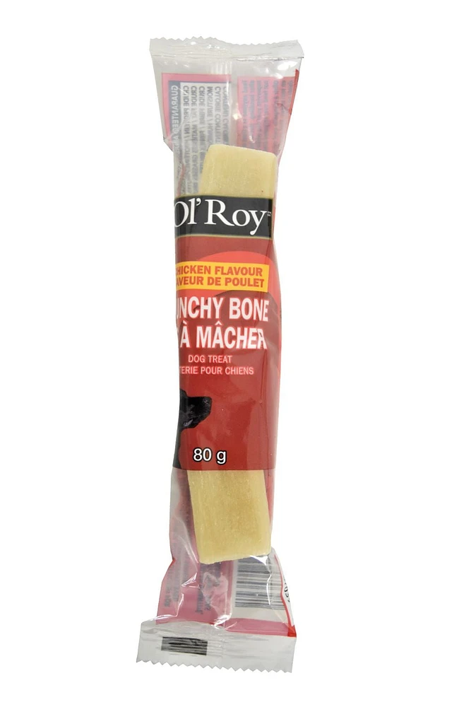 Ol' Roy Munchy Bone Chicken Flavour, Help Control Plaque and Tartar