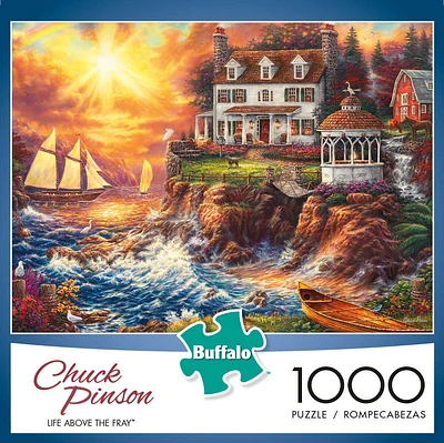 Buffalo Games Chuck Pinson Life above The Fray 1000 Piece Jigsaw Puzzle