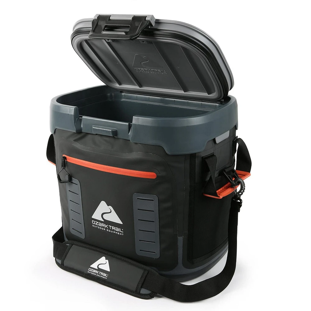 Ozark Trail 36 Can Welded, Leak-Proof, Air-Tight Cooler with Microban®, 36 Can Capacity