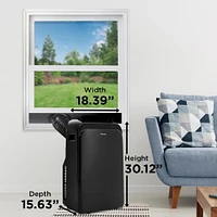 Danby DPA100HB1BDB-6 13000 BTU (10000 SACC) Portable AC in Black