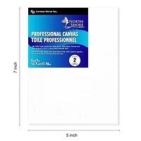 North Shore Professional Canvas 5" x 7" 4 pack