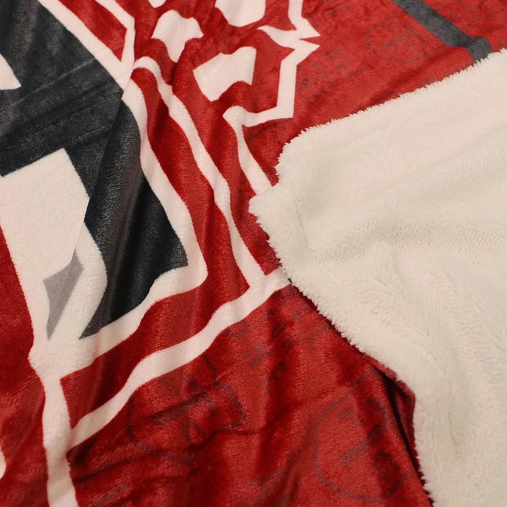 MLS Toronto FC Plush Blanket, (50" x 60")