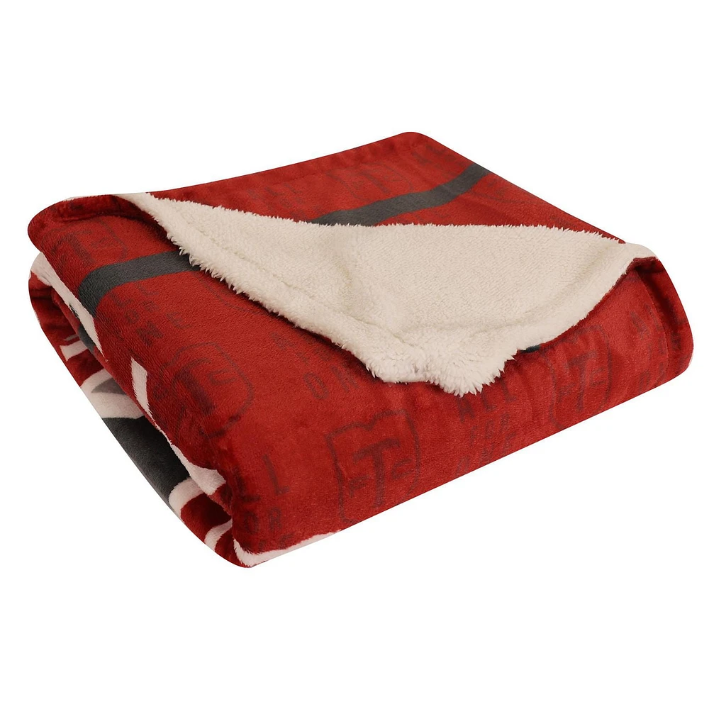 MLS Toronto FC Plush Blanket, (50" x 60")