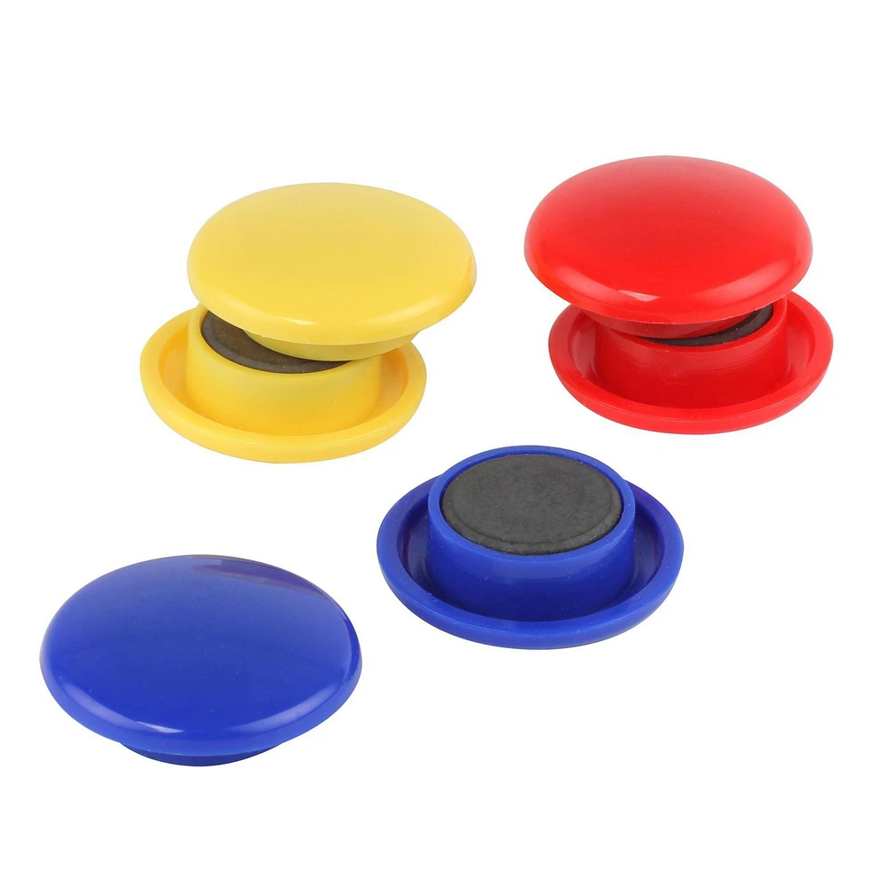 Pen+Gear Round Magnets, 6 pieces, 30 mm Dia.