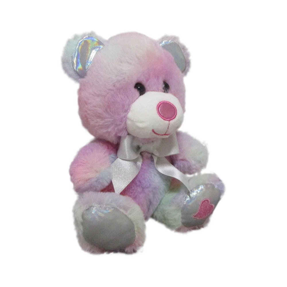 WAY TO CELEBRATE SMALL PURPLE BEAR, 7INCH PLUSH