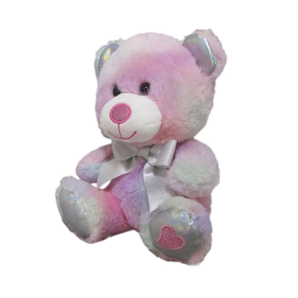 WAY TO CELEBRATE SMALL PURPLE BEAR, 7INCH PLUSH