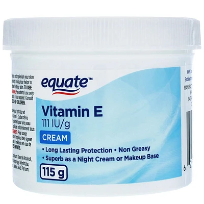 Crème Vitamine E Equate 115g