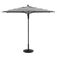 HOMETRENDS 7.5 ft. Round Push-Up Market Patio Umbrella