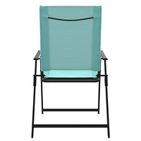 Mainstays Greyson 2-Pack Patio Folding Chair Set