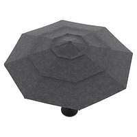 Parasol de marché rond à 3 volants pour patio de 3 m Better Homes & Garden