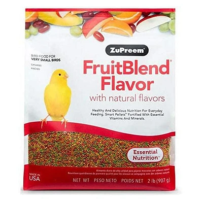 Zupreem FruitBlend Saveur Nourriture Pour Très Petits Oiseaux