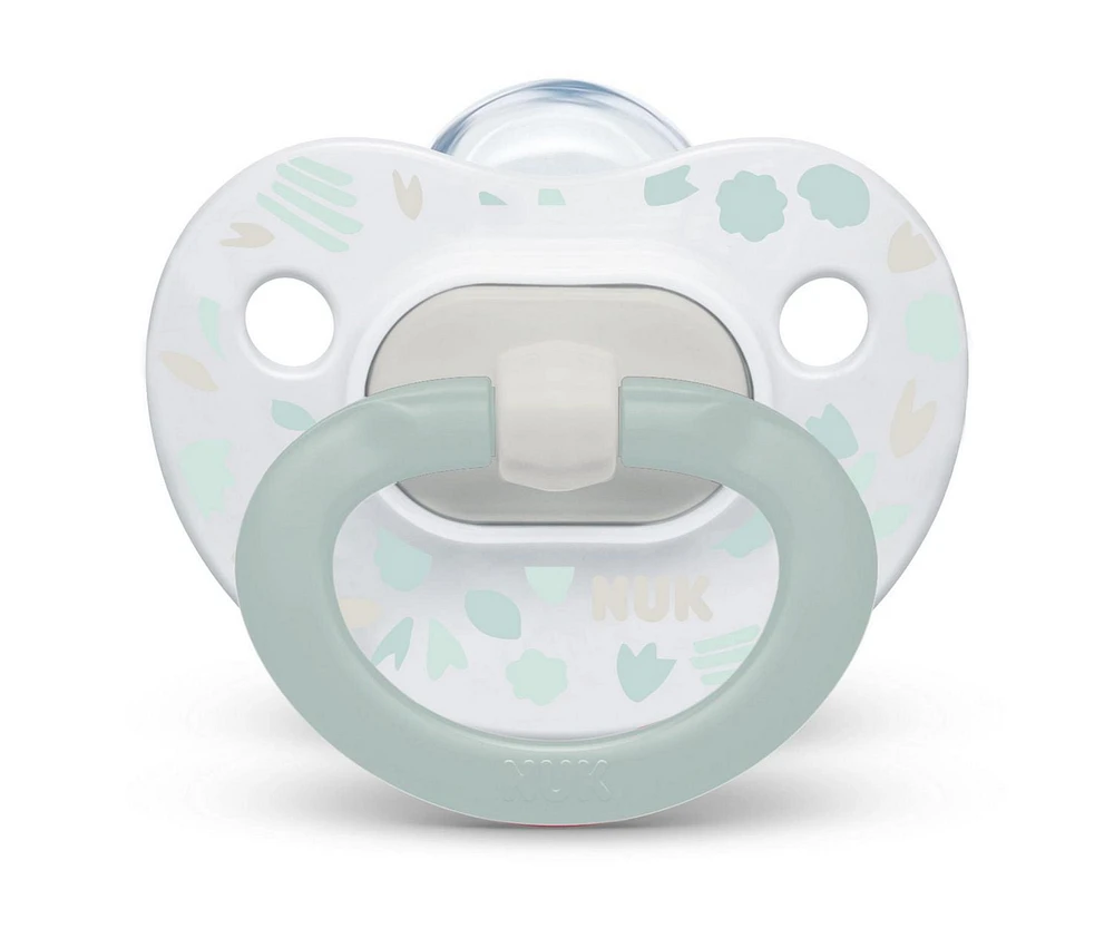 NUK Orthodontic Pacifier Value Pack, 0-6 Months, 3-Pack