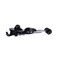 Bily 3D Fold Stroller - Black, 41.25"H x 18.25"W x 31"D