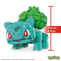 MEGA Pokémon Jumbo Bulbasaur Building Toy Kit, with 1 Action Figure (789 Pieces) for Kids