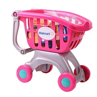 Kid Connection My Lil' Shopping Cart 25 Pieces, Sturdy, Shop, Pink