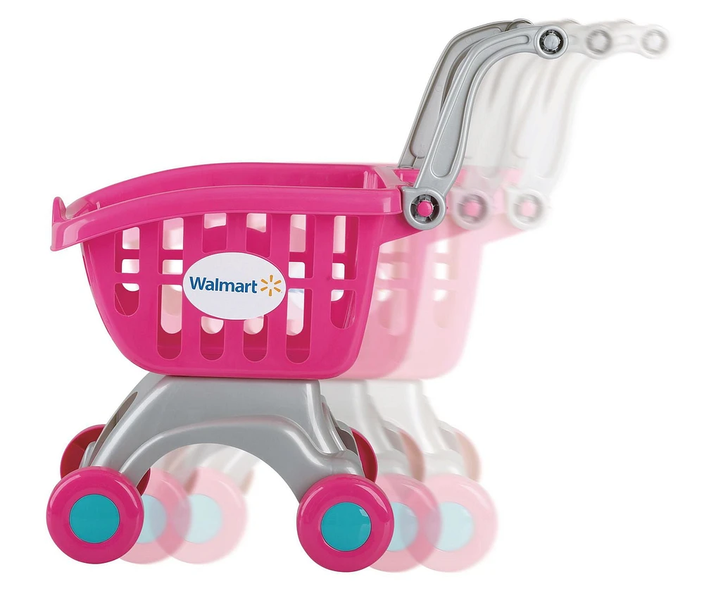 Kid Connection My Lil' Shopping Cart 25 Pieces, Sturdy, Shop, Pink