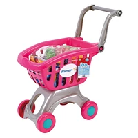 Kid Connection My Lil' Shopping Cart 25 Pieces, Sturdy, Shop, Pink