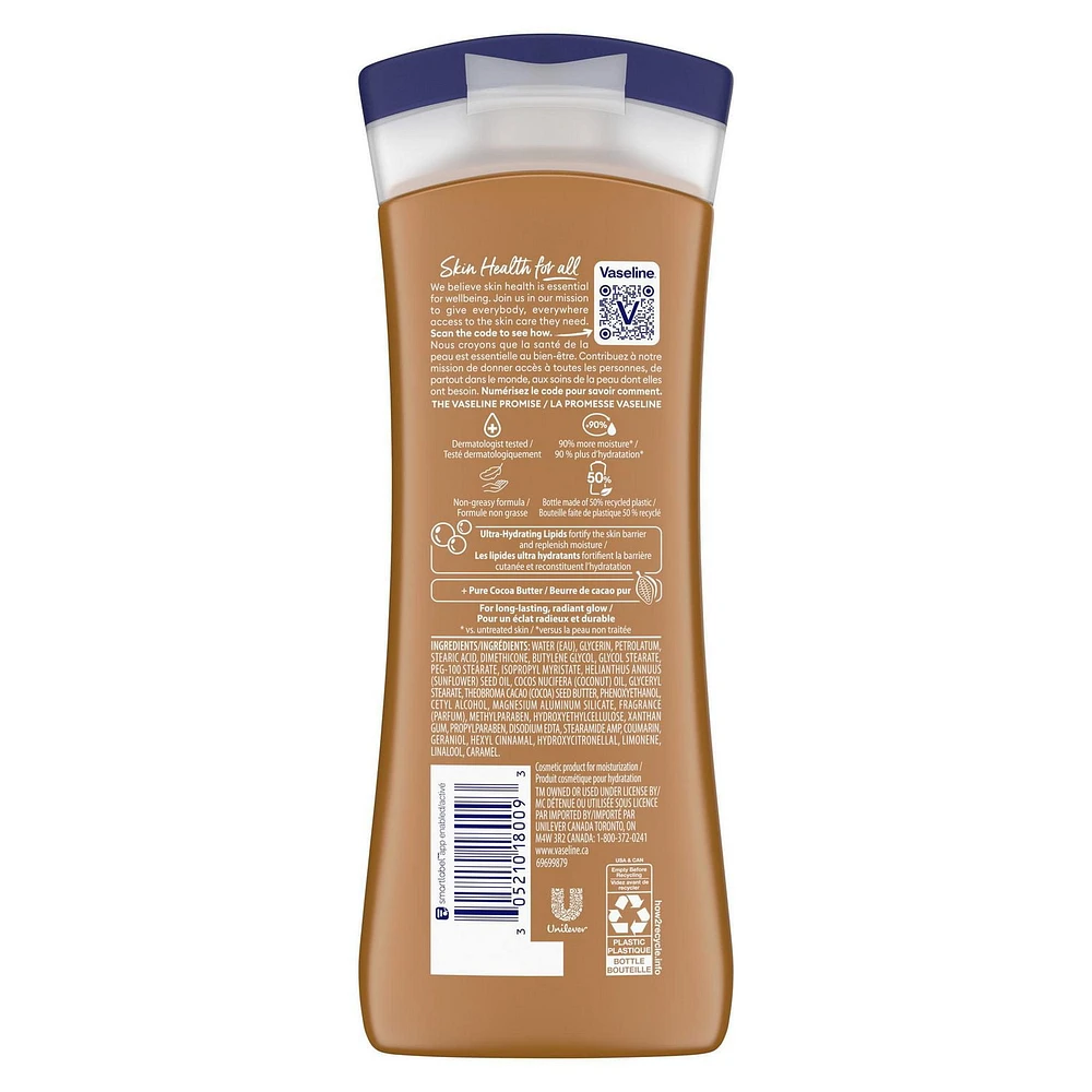 Vaseline Intensive Care™ 48H moisture + ultra hydrating lipids Cocoa Radiant Body Lotion, 295ml Body Lotion
