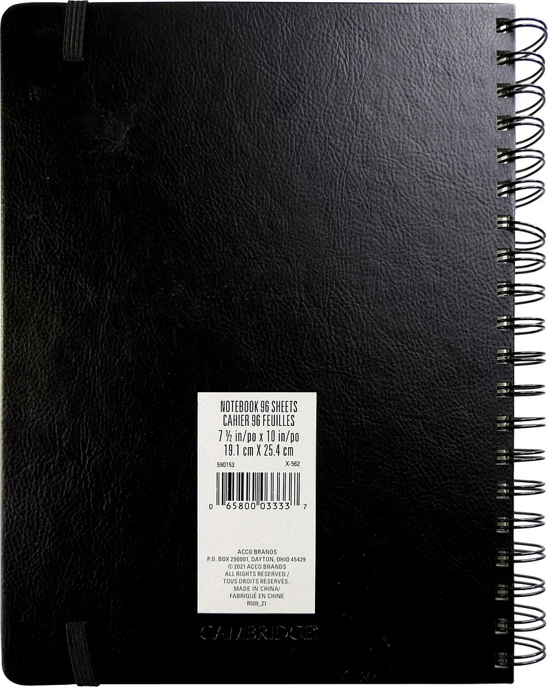 Cambridge Premium Spiral Notebook