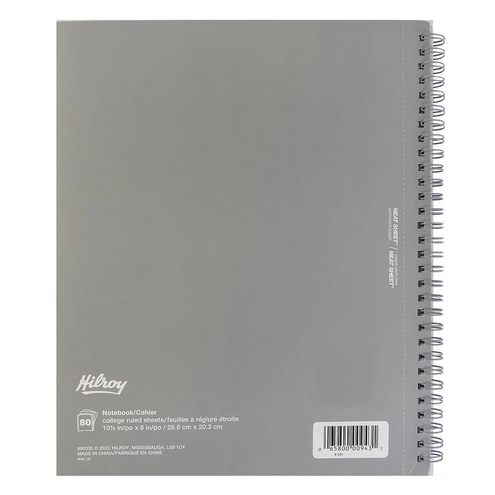 Hilroy Notebook with Front Pocket, Notebook