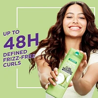 Garnier Fructis Curl Moisturizing Shampoo, Sulfate Free, 370 mL