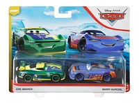 Disney Pixar Cars Eric Braker and Barry DePedal 2-Pack Vehicles