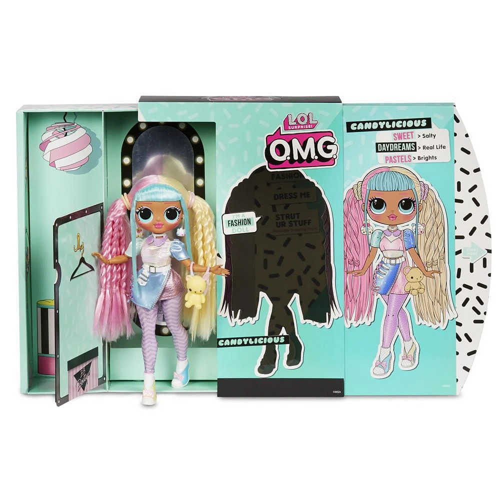 L.O.L. Surprise! O.M.G. Candylicious Fashion Doll with 20 Surprises