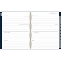 Cambridge  Large Dark Blue 18M Weekly/Monthly 2024 Planner, Weekly/Monthly Planner