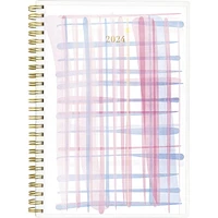 Cambridge Small Pastel Lines 2024 Cyo Weekly/Monthly Planner, Weekly/Monthly Planner