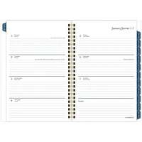 Cambridge Small Pastel Lines 2024 Cyo Weekly/Monthly Planner, Weekly/Monthly Planner