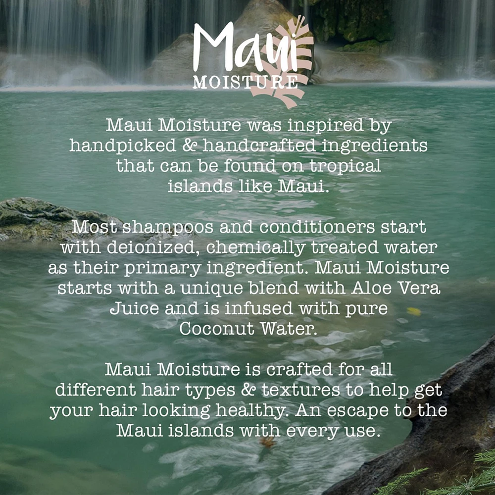 Maui Moisture Shine + Awapuhi Vegan Moisturizing Conditioner