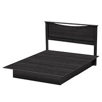 Platform Bed and Headboard Set from the collection Step One South Shore