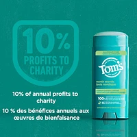 Tom’s of Maine North Woods Natural Deodorant for Men and Women, Aluminum Free, 92g